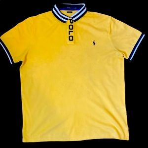 Yellow polo shirt by Ralph Lauren